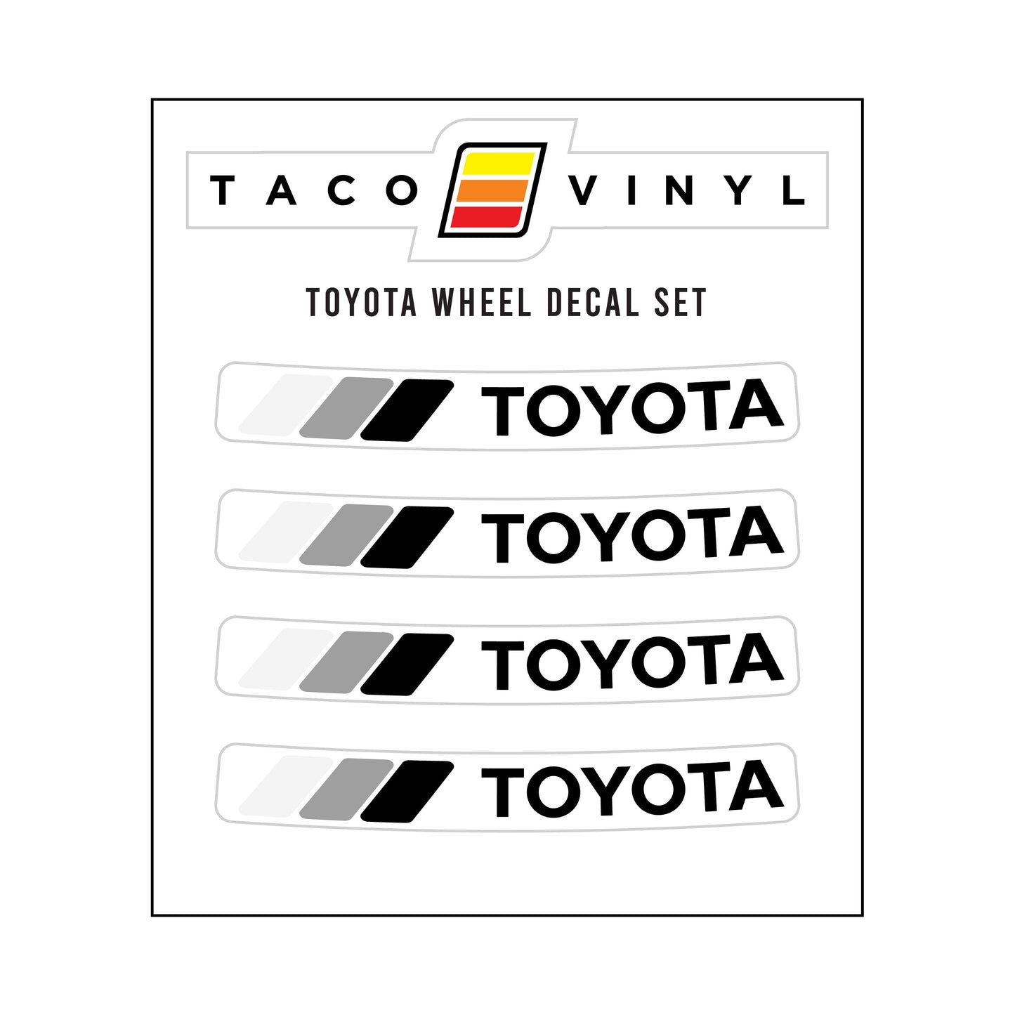 Wheel Decals