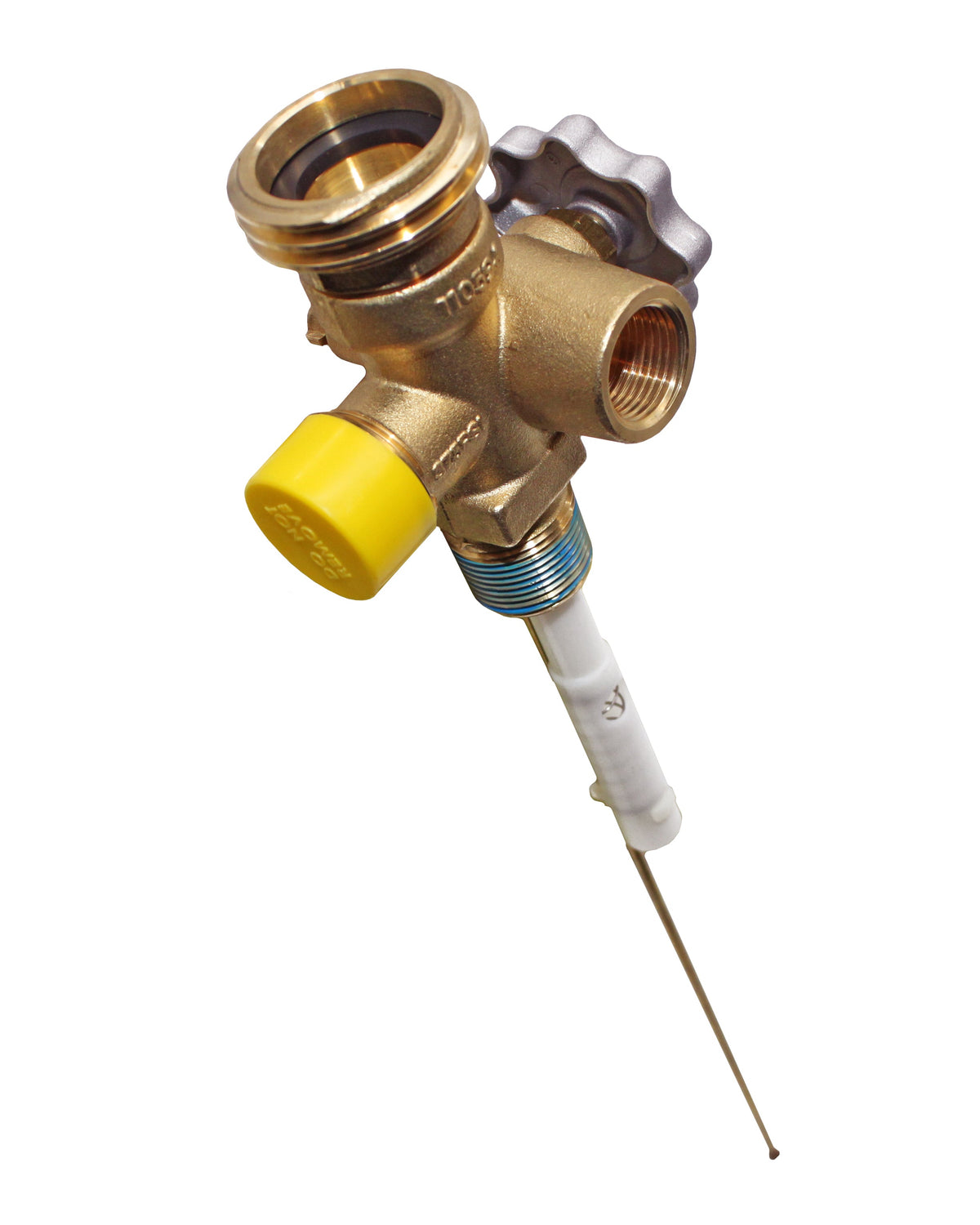 Flame King Multi Valve for 100lb Propane Cylinder