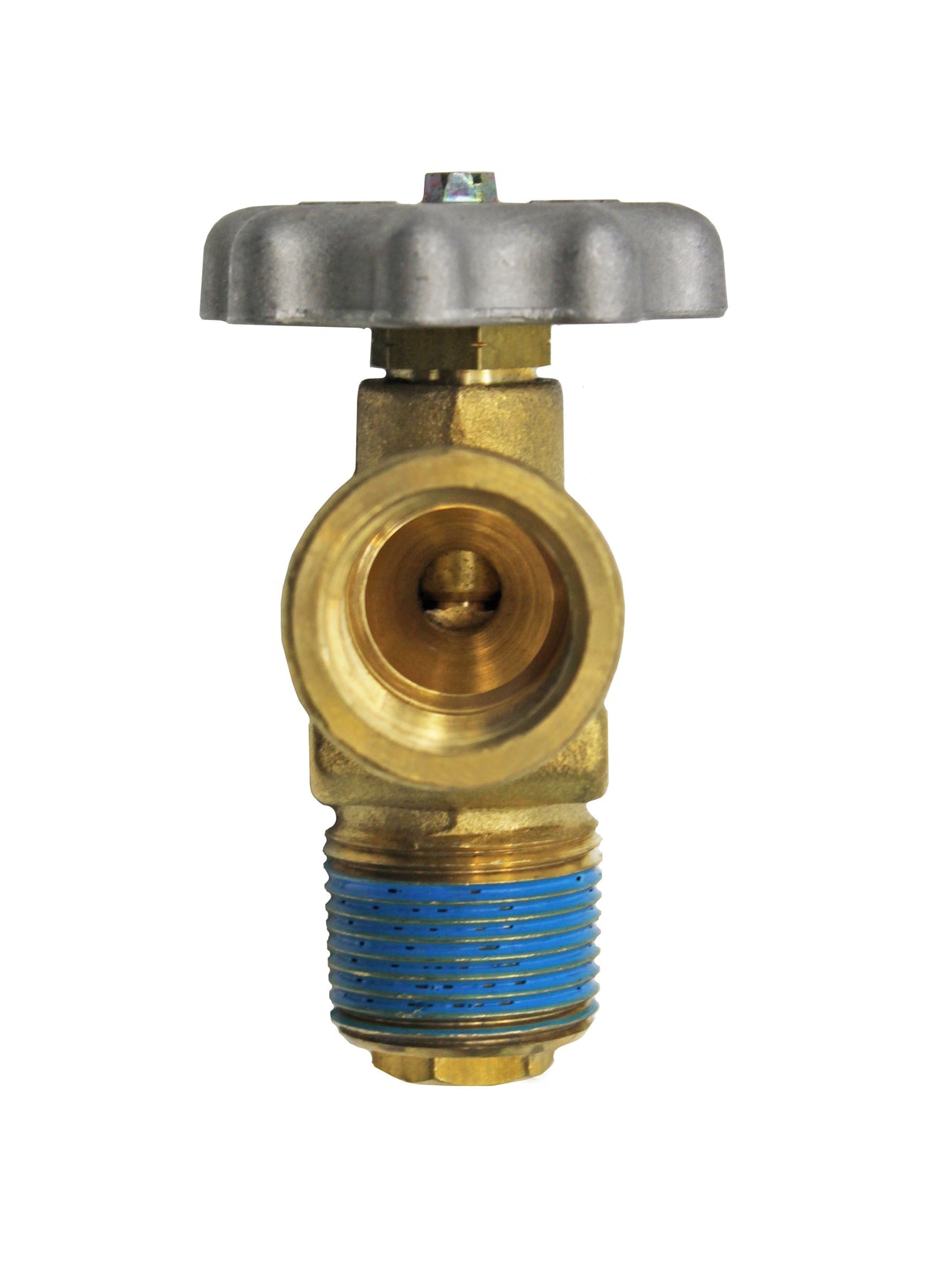 Flame King POL Valve for RV ASME Horizontal Propane Tanks