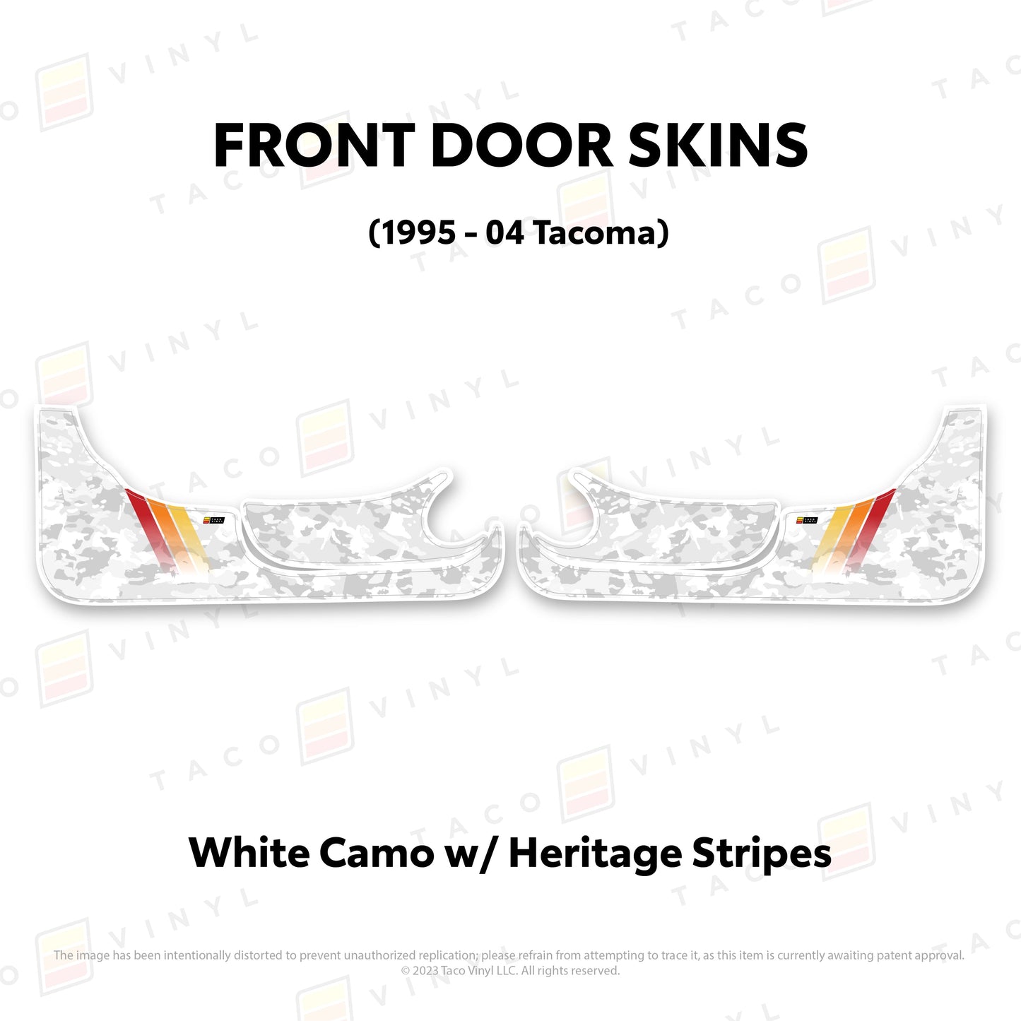 1995-04 Tacoma Door Skins (Lower Section)