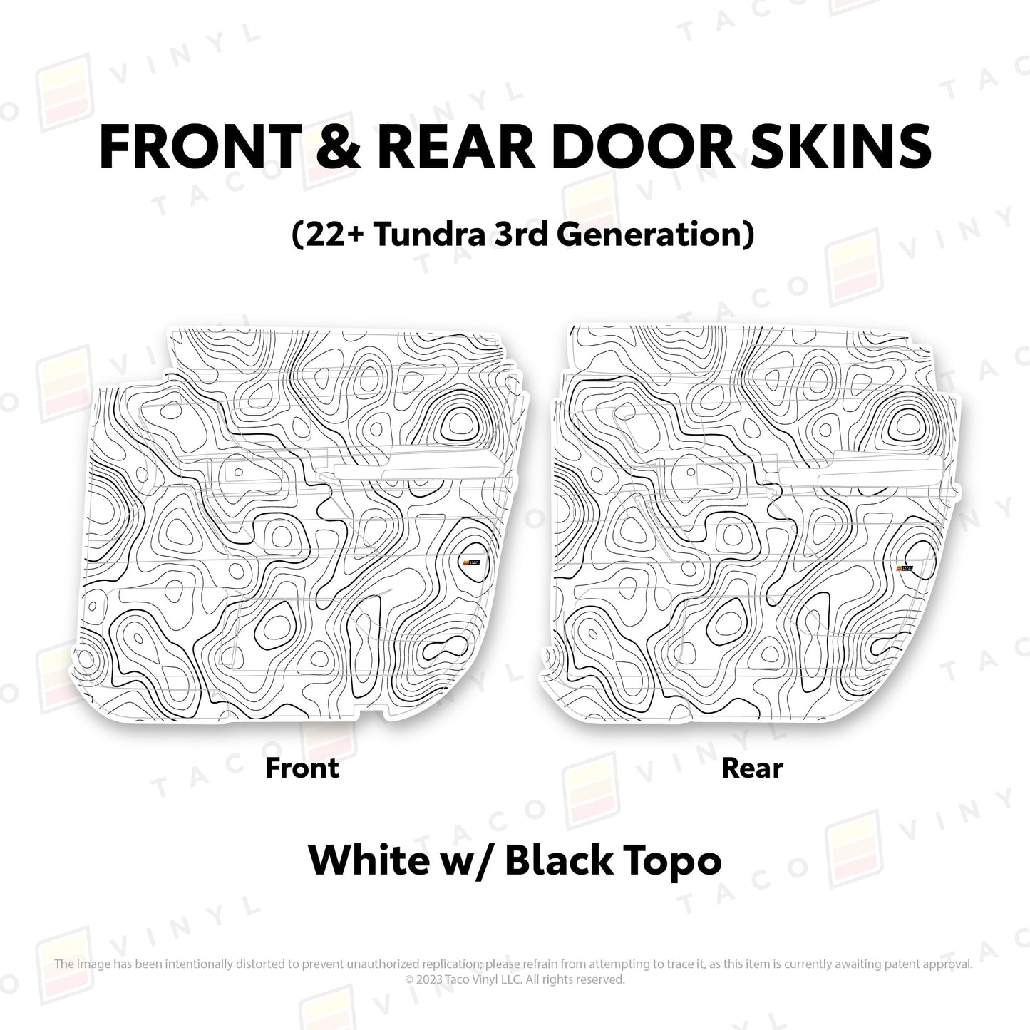 2022+ Tundra Door Skins