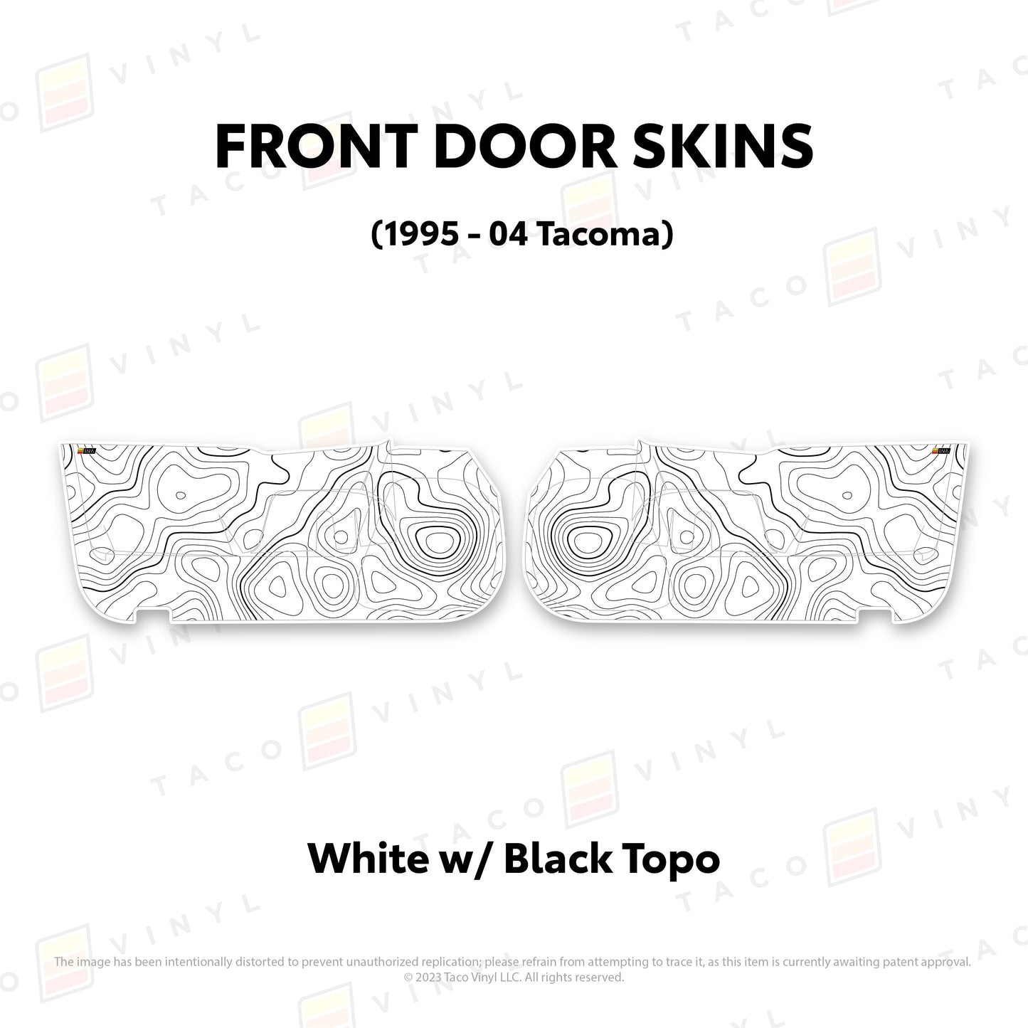 2010-24 4Runner Door Skins (Lower Section)