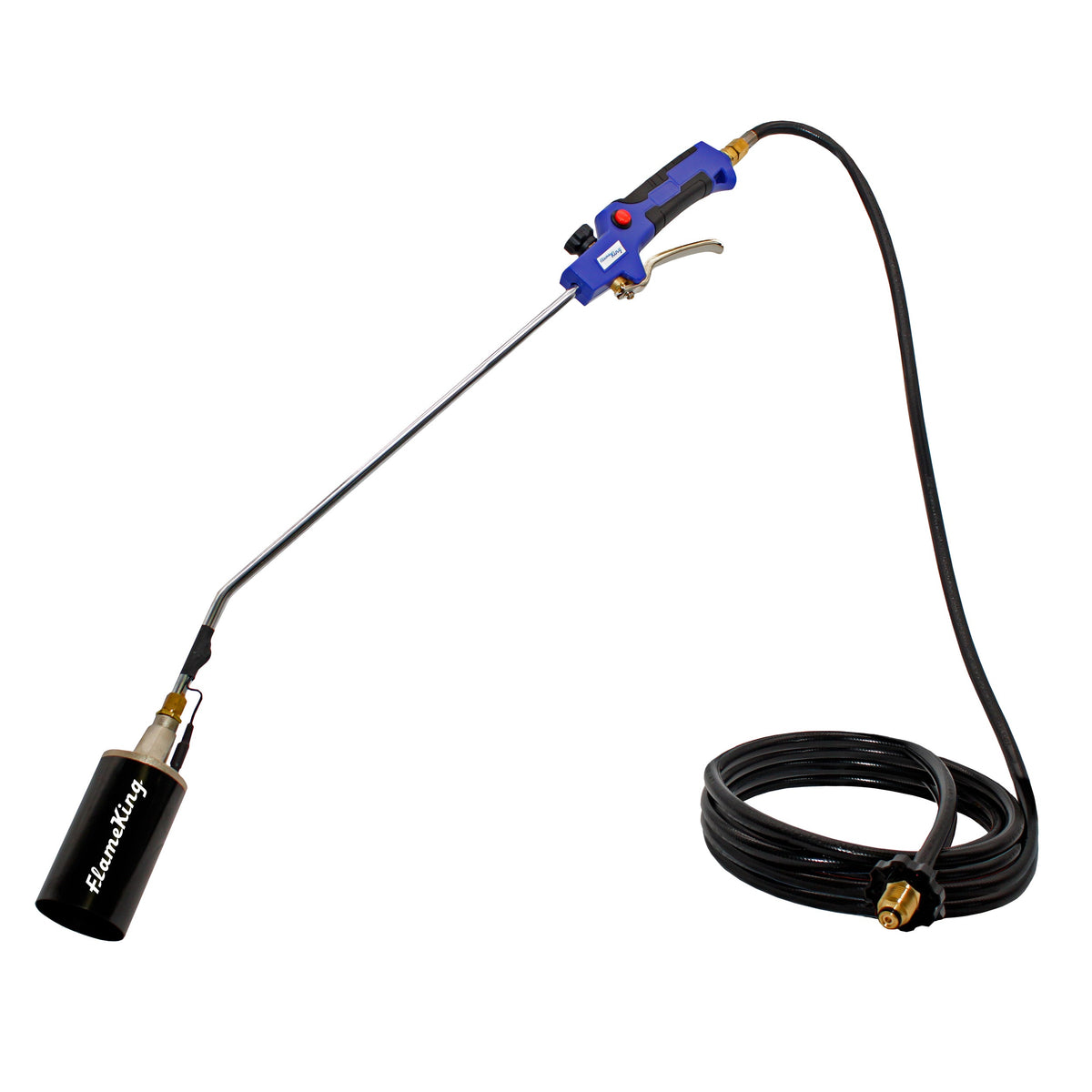 Flame King Propane Weed Burner Torch 340,000 BTU with Battery Operated Igniter
