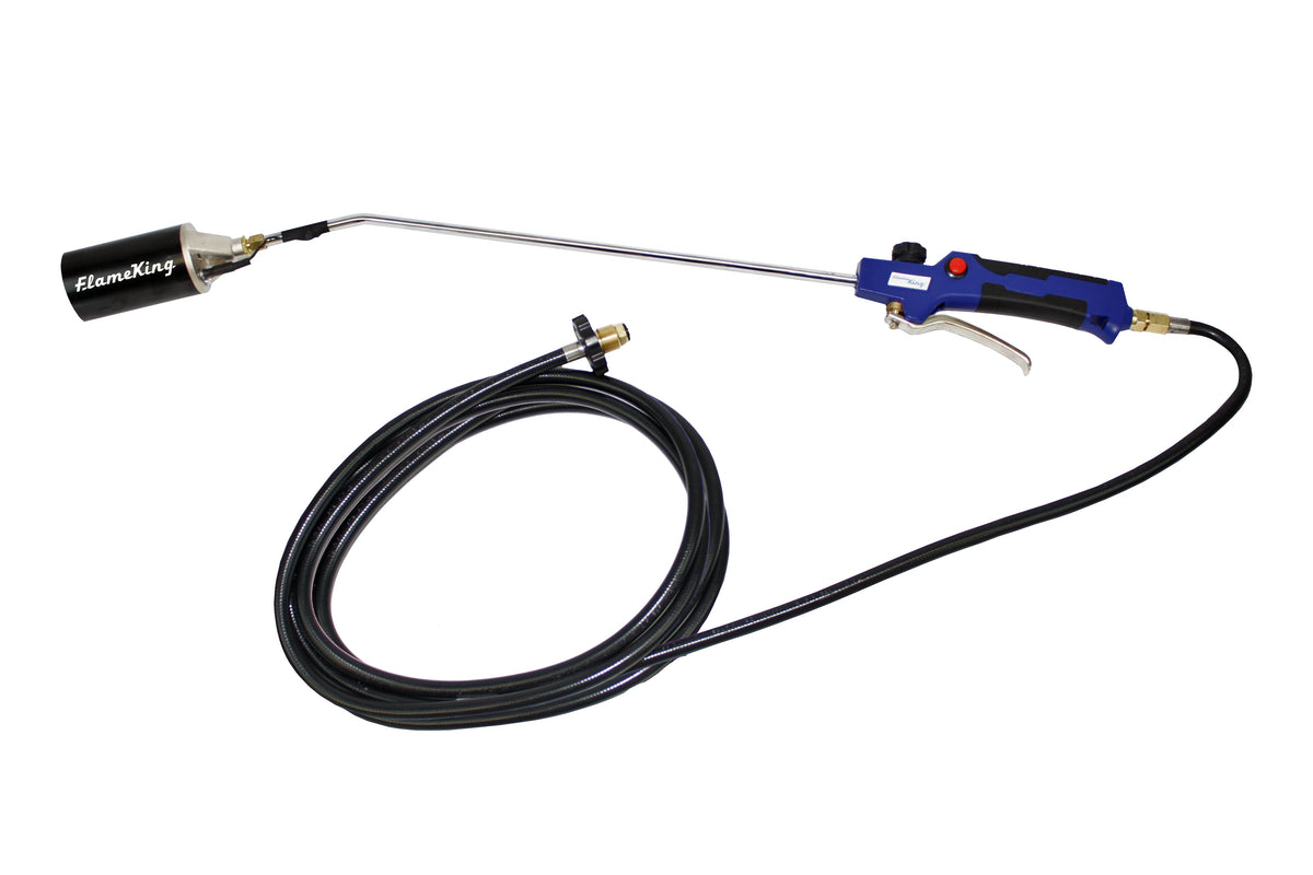 Flame King Propane Weed Burner Torch 340,000 BTU with Battery Operated Igniter