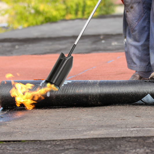 Flame King Heavy Duty Propane Torch Weed Burner 500,000 BTU with Flint Striker