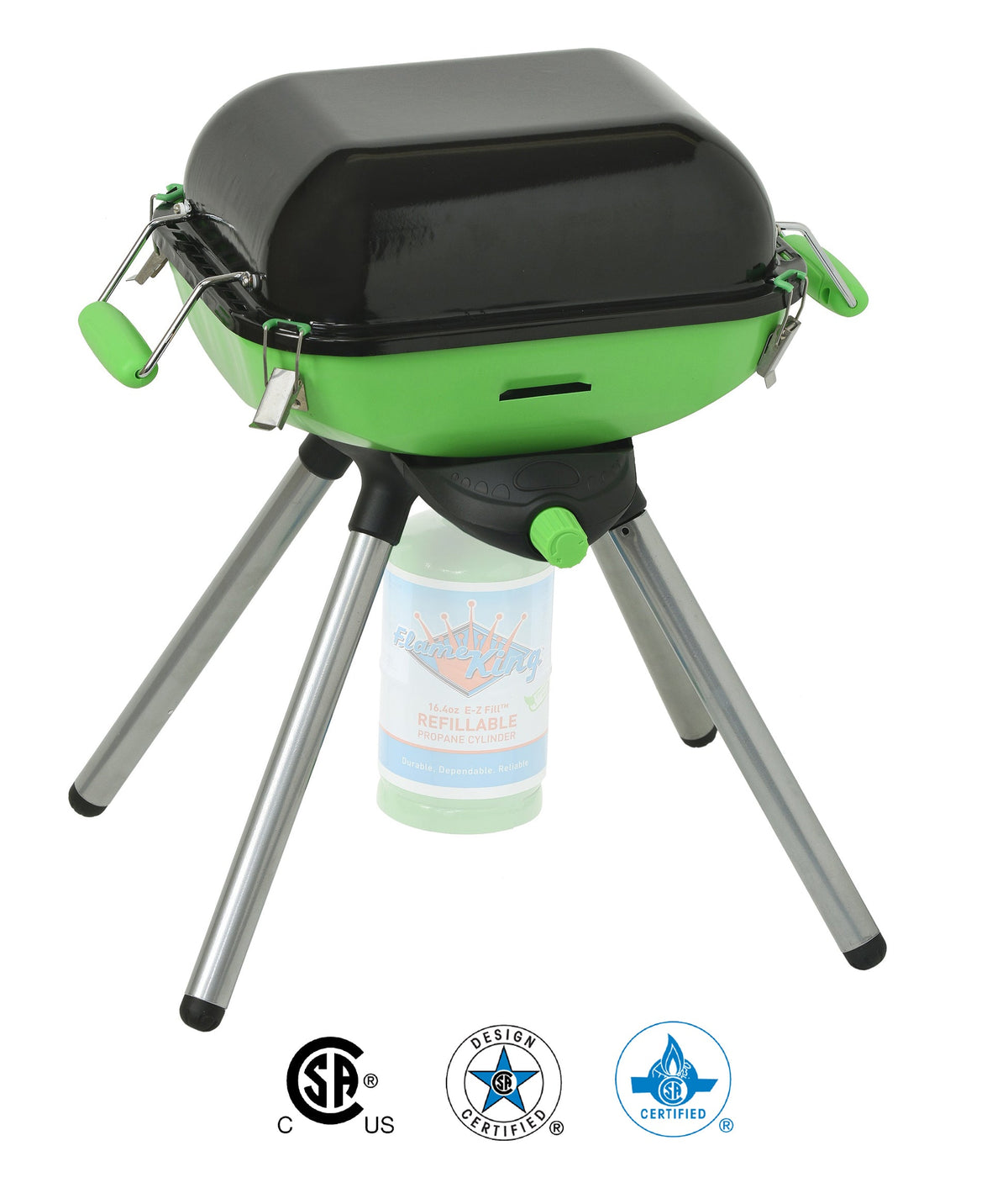 Flame King Multi-Function Portable BBQ Grill Camp Stove Camping