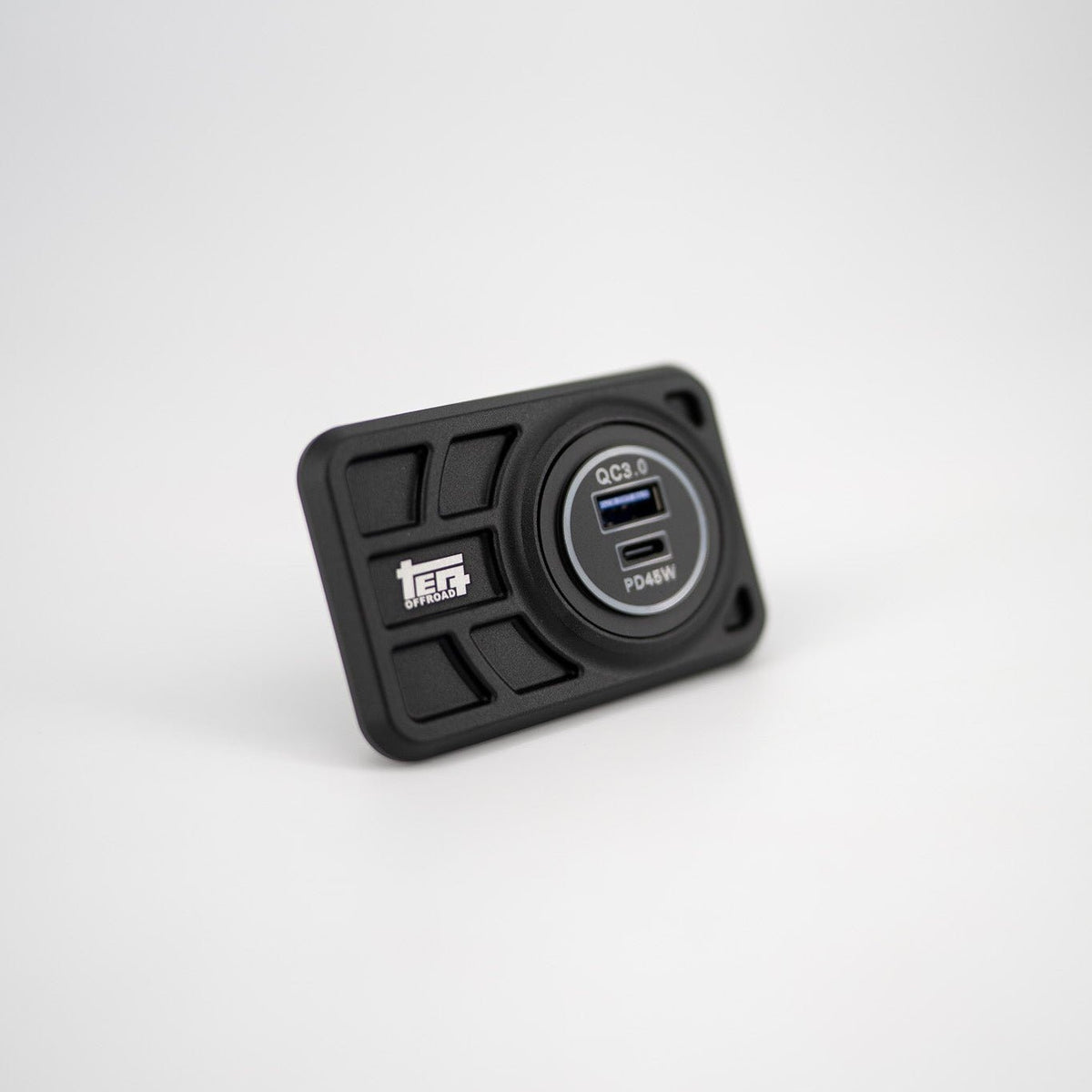 Center Console USB 12V Power Panel | Billet Aluminum | Replaces Ashtray | 1996 - 2002 4Runner