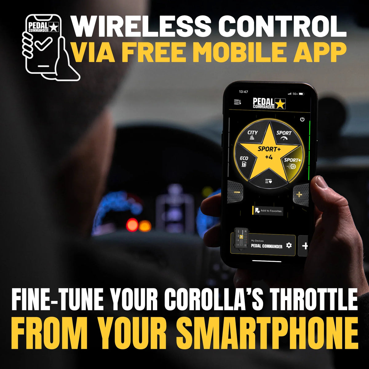 Pedal Commander for Toyota Corolla