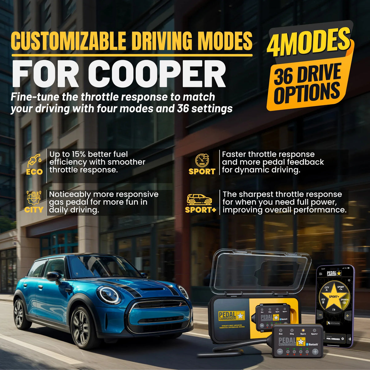 Pedal Commander for Mini Cooper