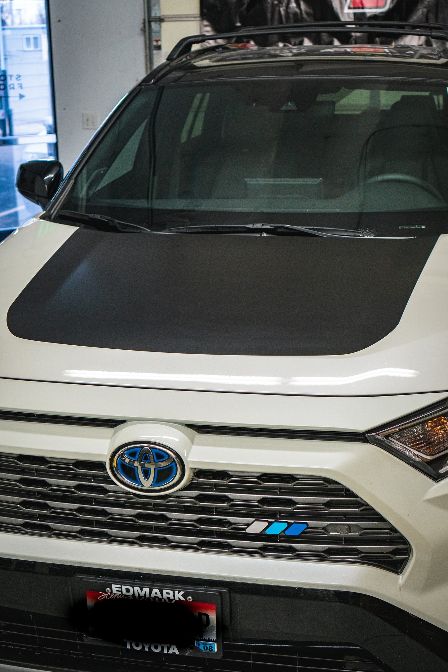 RAV4 Hood Stamp Decal