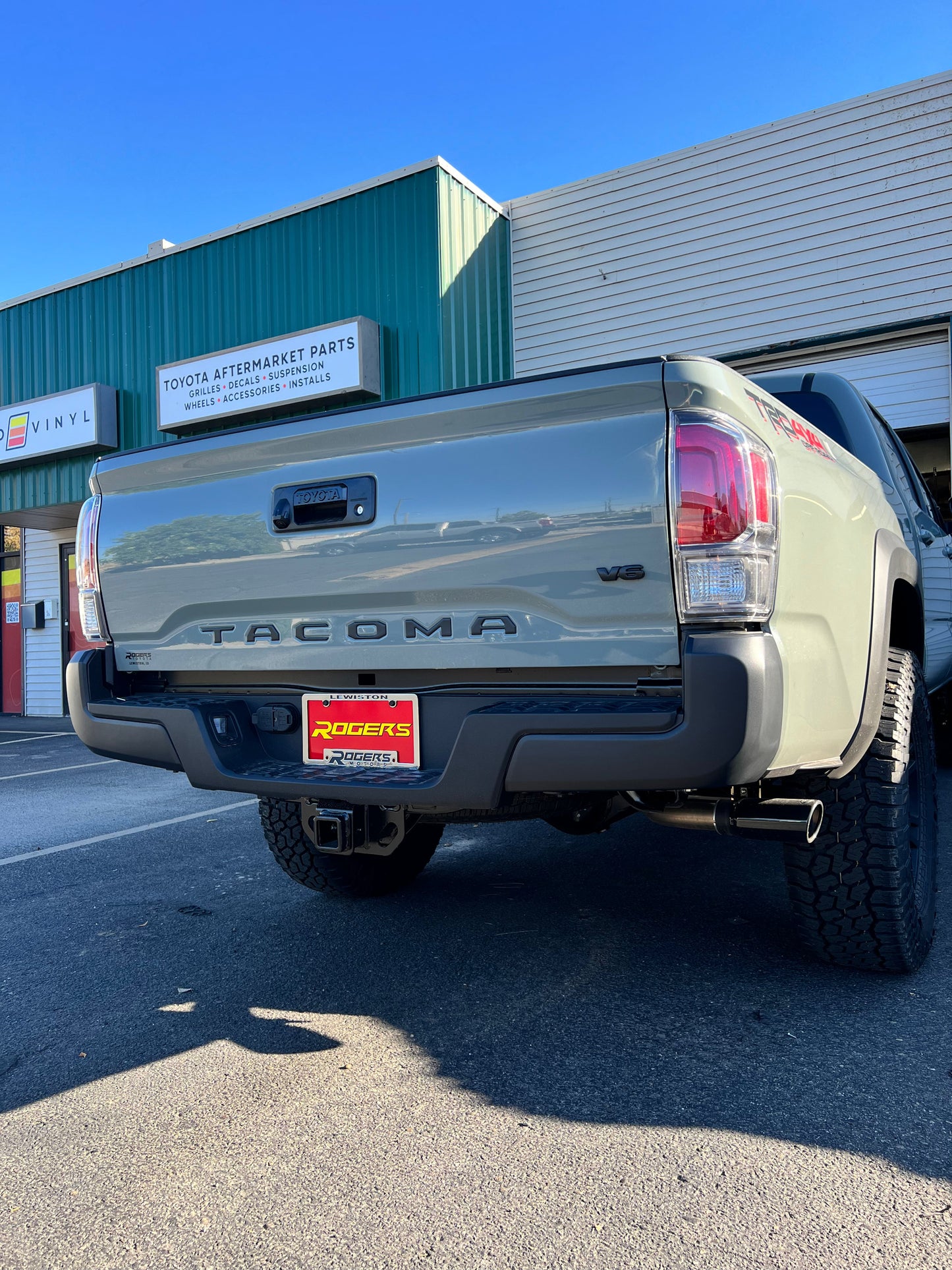 Standard Tacoma Bumper Caps