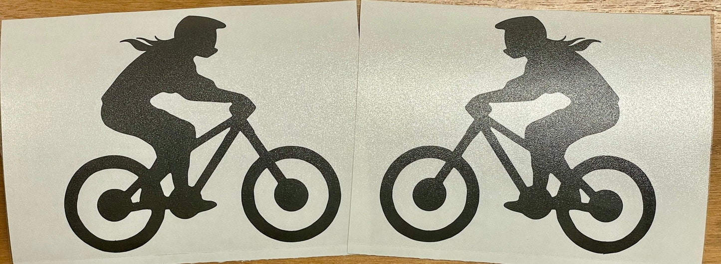 Premium Cast Matte Black Vinyl Lifestyle Decals
