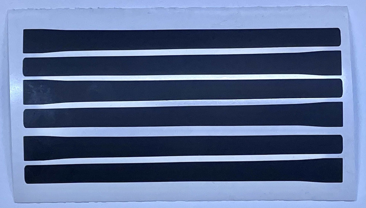 Premium Cast Vinyl Decal Inserts for 2019-2025 RAM 1500 Door Handles