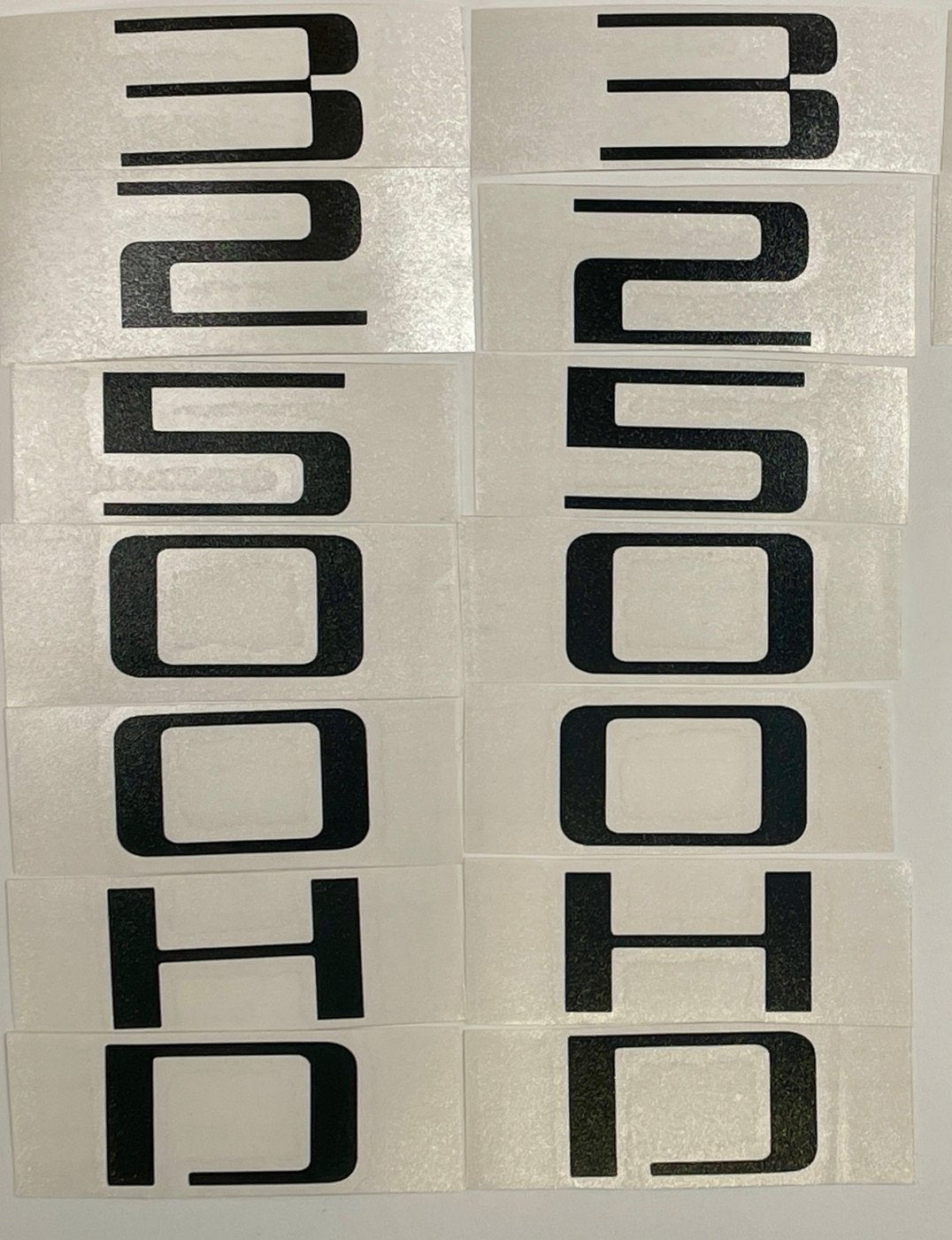 Premium Cast Vinyl Decals for 2020-2025 2500/3500HD Door Emblems