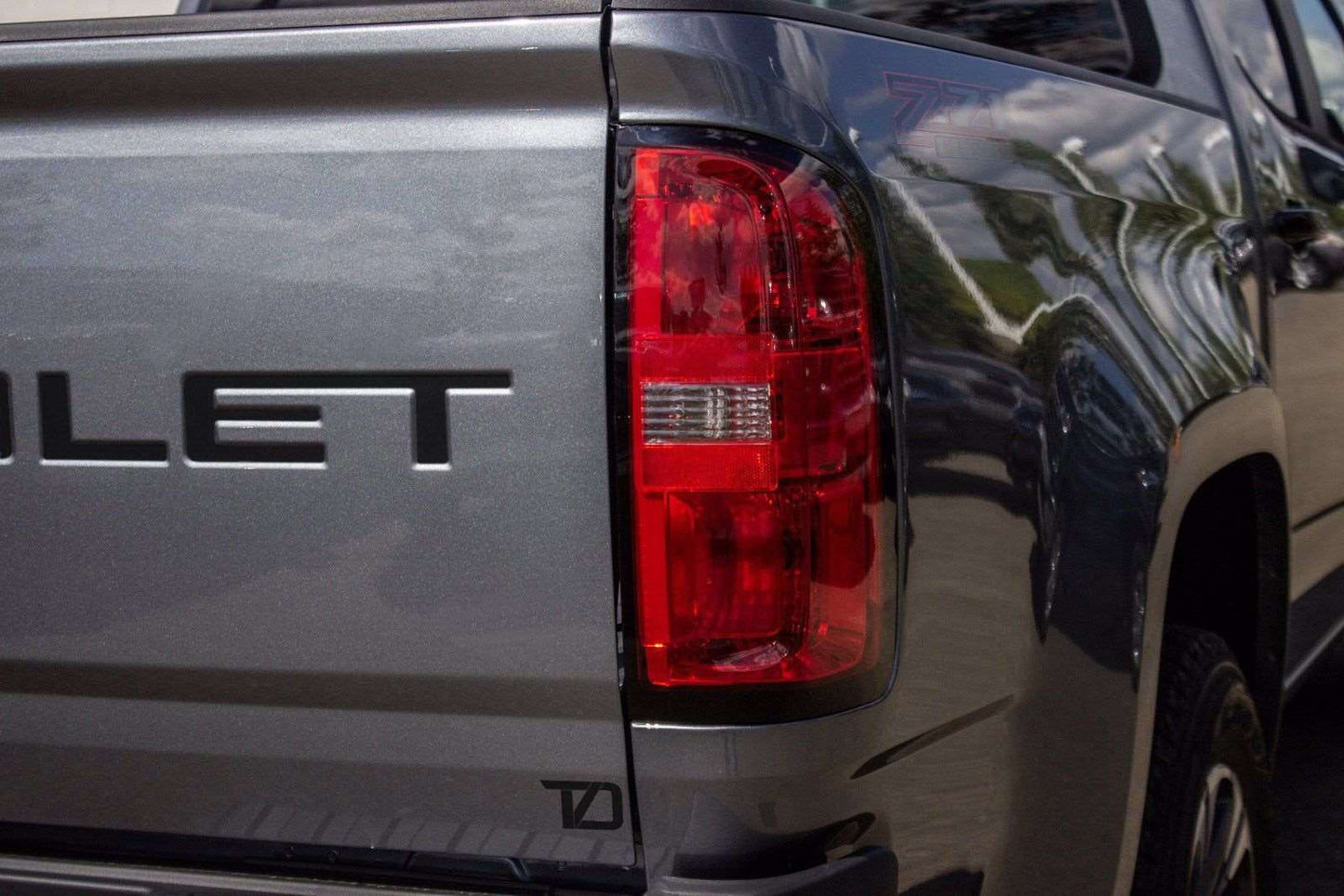Premium Cast Vinyl Decal Letter Inserts for 2021-2025 Colorado Tailgate