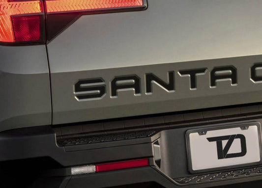 Premium Cast Vinyl Decal Letter Inserts for 2022-2025 Santa Cruz Tailgate