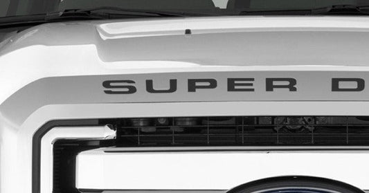 Premium Cast Vinyl Decal Letter Inserts for 2008-2016 SUPER DUTY Hood