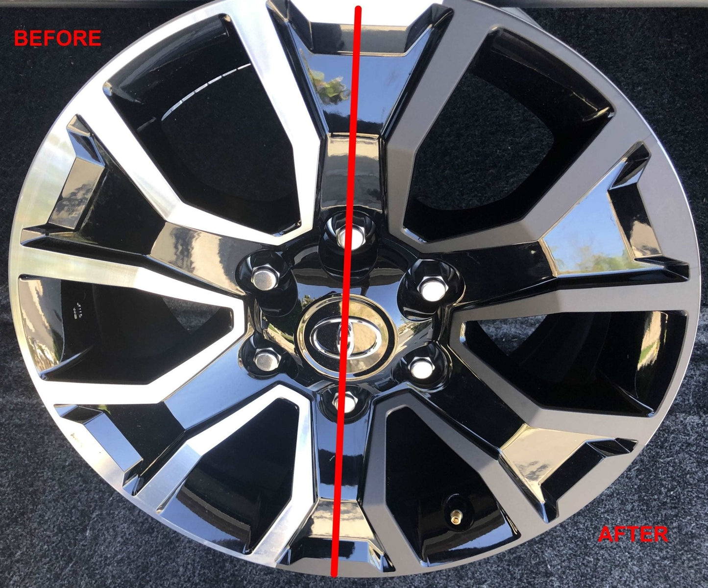 Premium Cast Vinyl Decal Overlays for 2020-2023 Tacoma TRD Sport Wheels x4