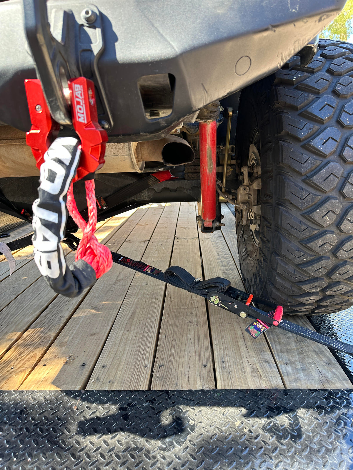 MOJAB 3/4'' Aluminum D-Shackle set-9 Ton