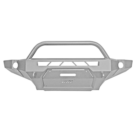 5th Gen Toyota 4Runner Baja Front Bumper 2014-2020 Bare Metal Aluminum