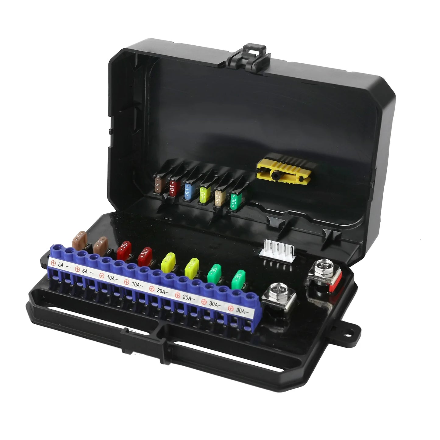 Auxbeam 8 Switch Controller with RGB Backlight, Fuse Box, and Bluetooth App (AR-800)