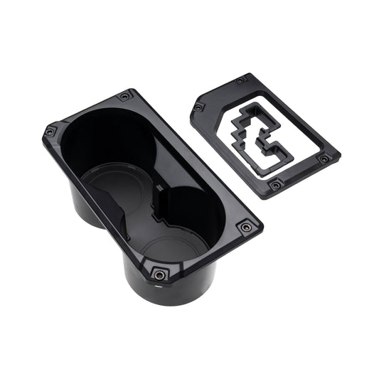V2 Oversize Cup Holder + Shifter/Shift Gate Trim Rings (2014-2021 Tundra) - BLACK