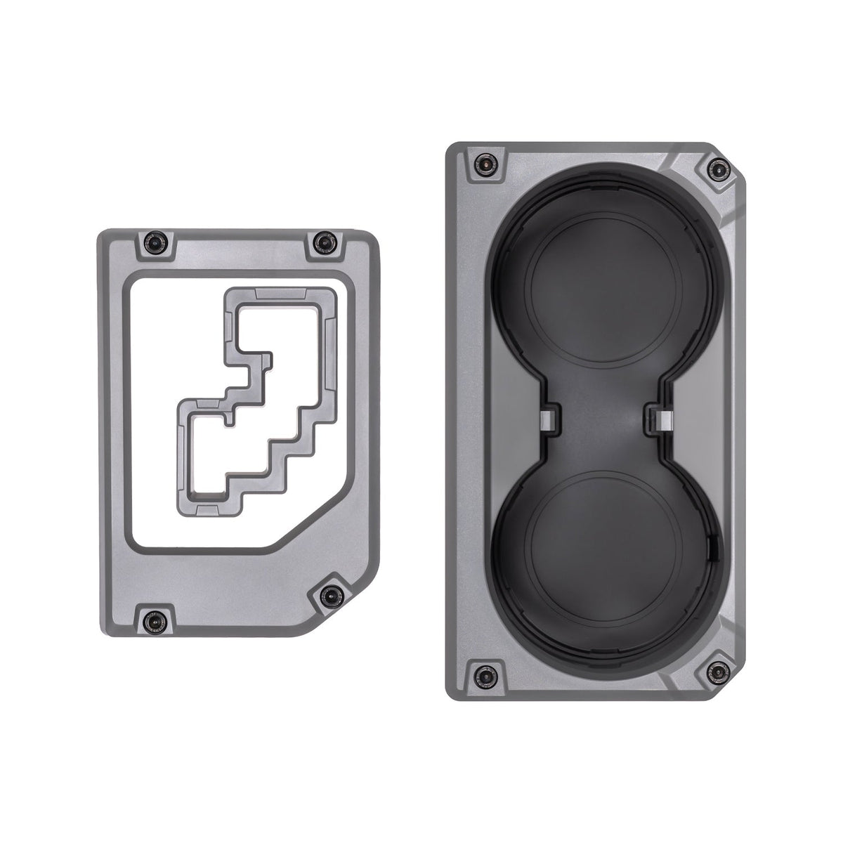 V2 Oversize Cup Holder + Shifter/Shift Gate Trim Rings (2014-2021 Tundra) - CEMENT
