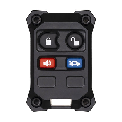 Injection Fob IF033 (Ford 4 Button) - BLACK