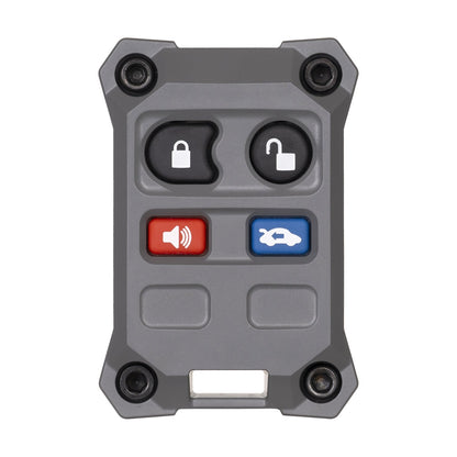 Injection Fob IF033 (Ford 4 Button) - GRAY