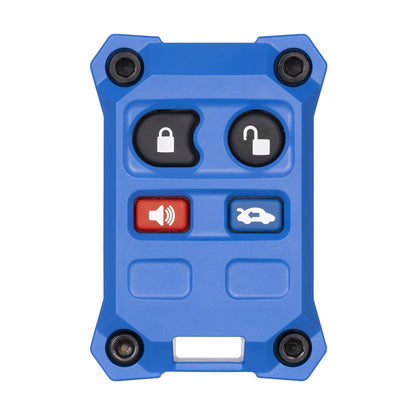 Injection Fob IF033 (Ford 4 Button) - BLUE
