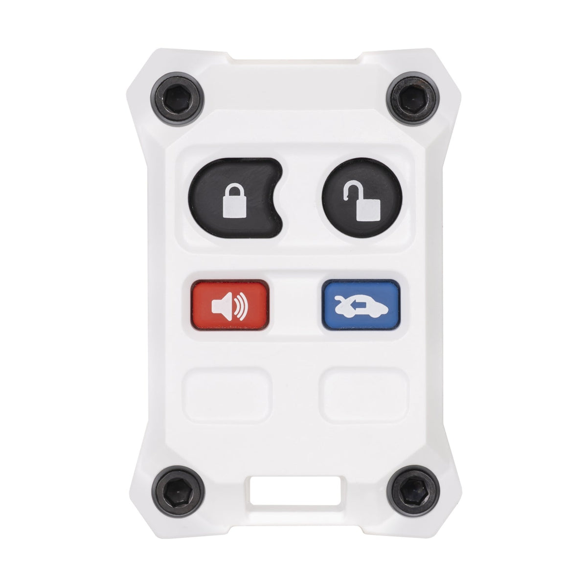 Injection Fob IF033 (Ford 4 Button) - WHITE