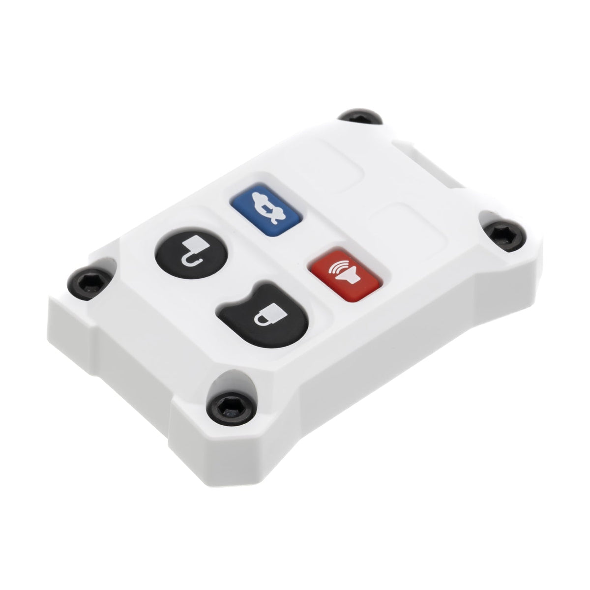 Injection Fob IF033 (Ford 4 Button) - WHITE