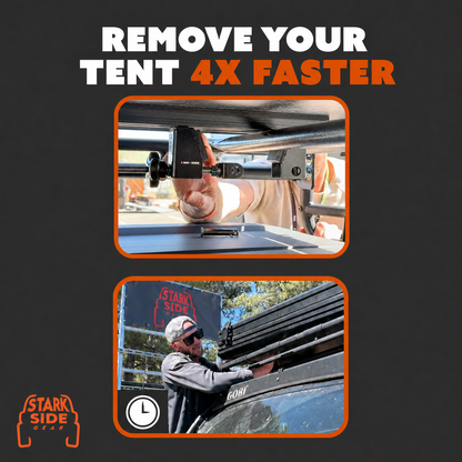 The Slipstream - Quick Release Tent Mounts (Option A)