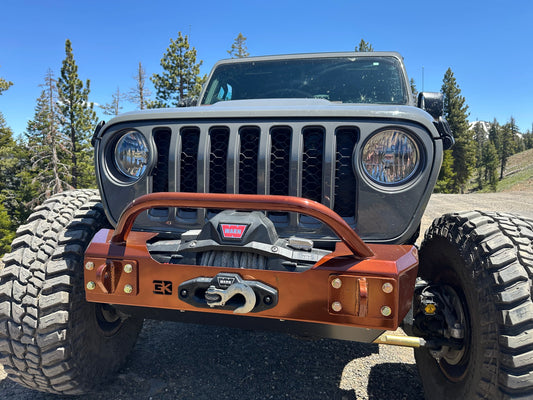 Gauntlet Front Bumper w/Bull Bar Tube for Jeep JL/JT  (2018+)