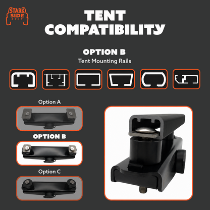 The Gatekeeper - Locking Tent Mount (Option B)