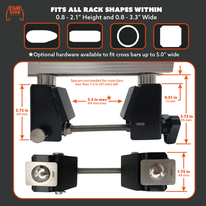 The Slipstream - Quick Release Tent Mounts (Option A)