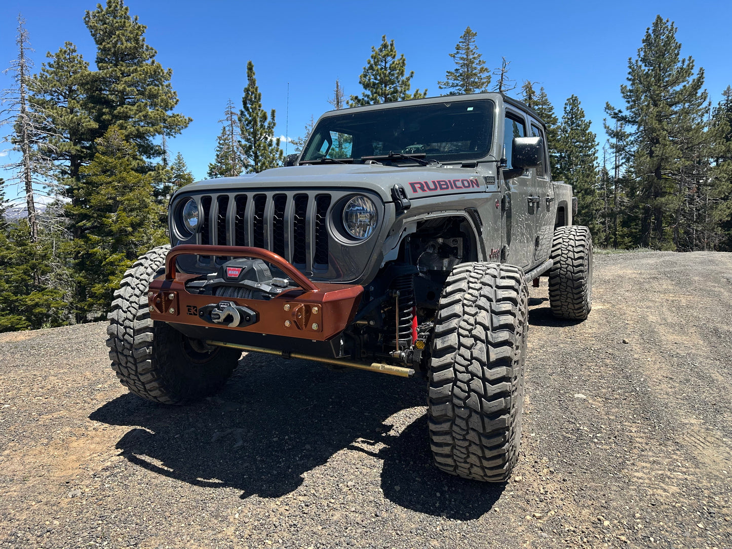 Gauntlet Front Bumper w/Bull Bar Tube for Jeep JL/JT  (2018+)
