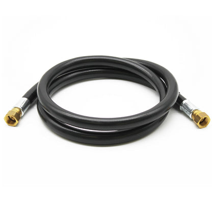 Flame King Thermo Rubber RV Slide Out Hose Assembly, 72 Inch, 3/8 Inch ID, Female to Female