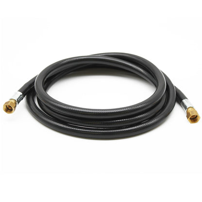 Flame King Thermo Rubber RV Slide Out Hose Assembly, 96 Inch, 3/8 Inch ID, Female to Female