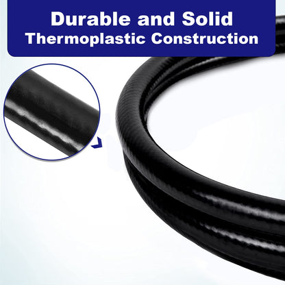 Flame King Thermo Plastic Hose Assembly for LP and Natural Gas, 40 Inch, 3/8 Inch