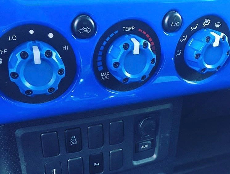 Climate Knobs (FJ Cruiser) - QUICKSAND