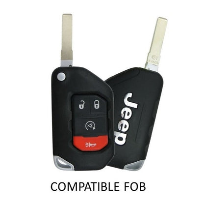 Injection Fob IF029 (V2 Wrangler JL / Gladiator JT) - WHITE