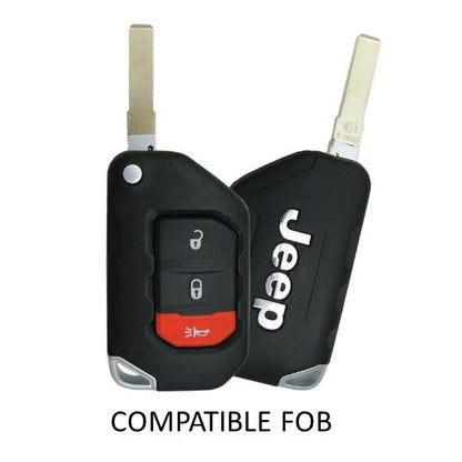Injection Fob IF013 (Wrangler JL / Gladiator JT) - RED