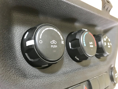 Climate Knobs (2011-2018 Wrangler JK) - BLUE