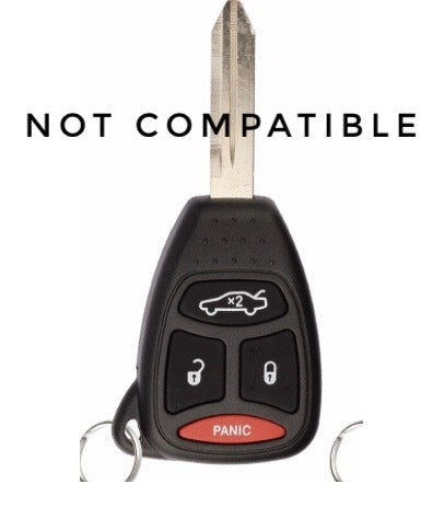 Injection Fob IF007 (Wrangler JK) - RED