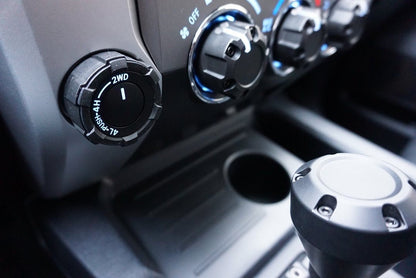 Start Button Ring + 4x4 Knob (2016-2023 Tacoma / 2020-2021 Tundra) - LUNAR ROCK