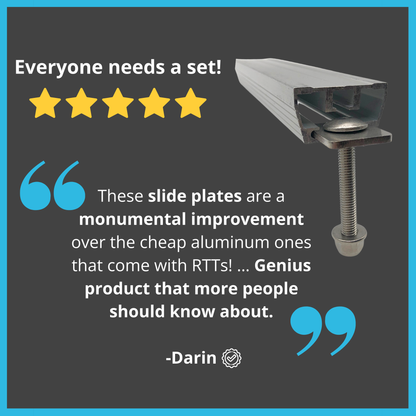Replacement Roof Top Tent Slider Plates