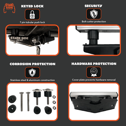 The Gatekeeper - Locking Tent Mount (Option B)