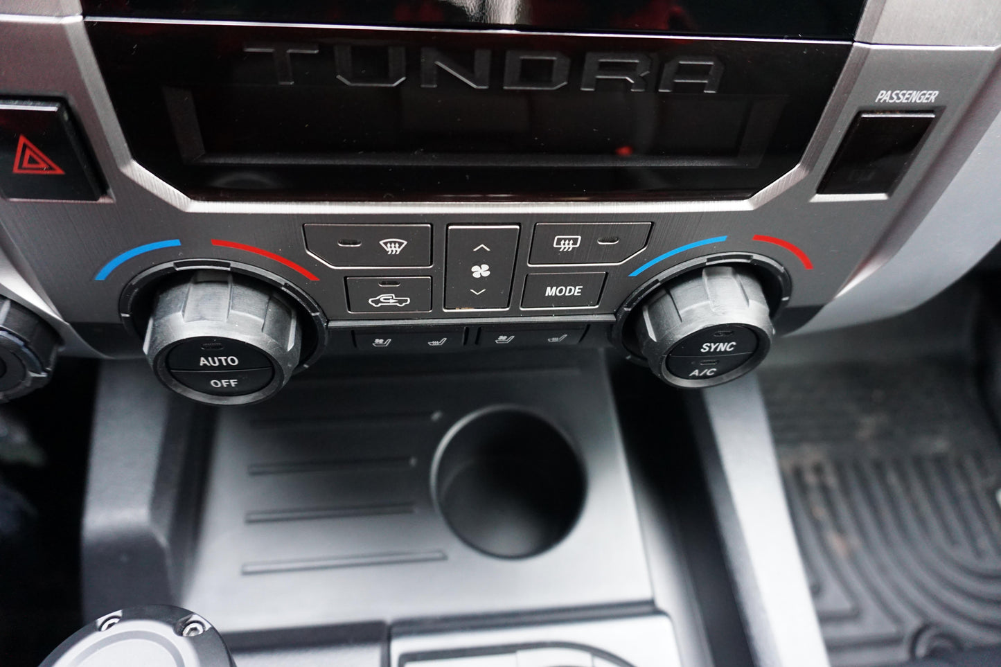 Climate Knob Trim Rings (2014-2021 Tundra) - WHITE