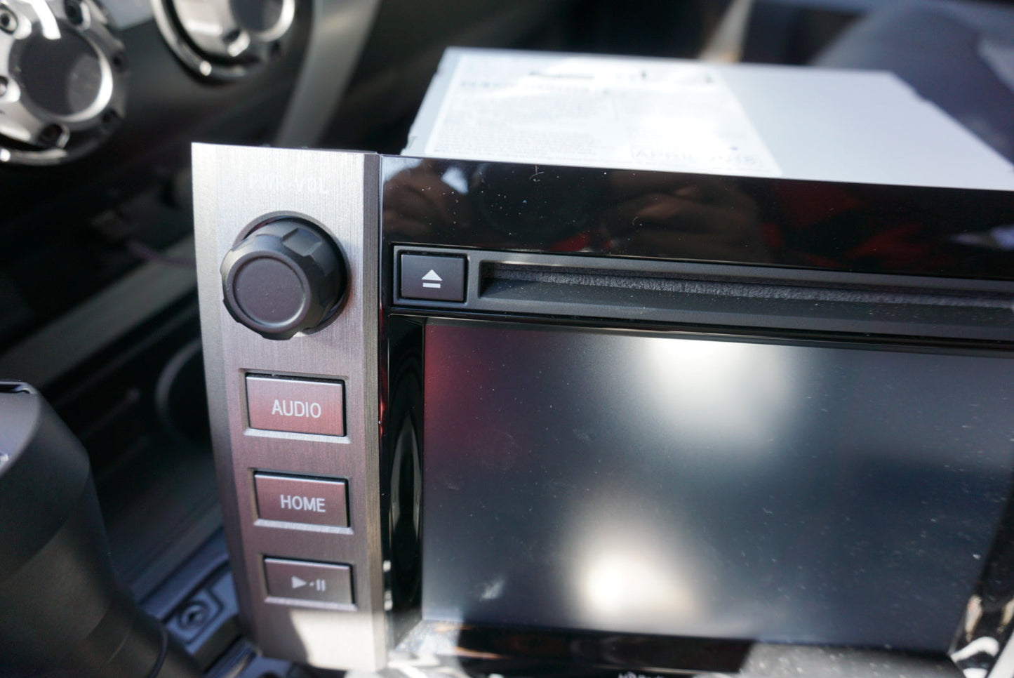 Radio Knobs (2014-2019 Tundra) - VOODOO BLUE